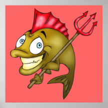Devil Fish Posters