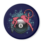 Devil Girl 8-Ball Fridge Magnet