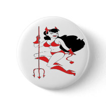 Devil Girl buttons by emonation Devil Girl buttons