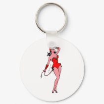 Devil Girl keychains by babydollboutique Devil Girl keychains