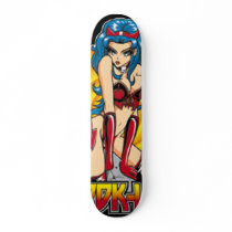 devil girl_Logo skateboards