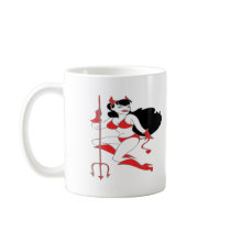 Devil Girl mugs by emonation Devil Girl mugs
