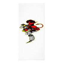 Devil Girl On Tattoo Machine rack cards