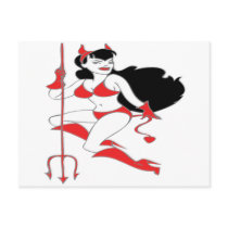 Devil Girl postcards by emonation Devil Girl postcards