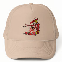DEVIL GUY hats by nassosvakalis DEVIL GUY hats