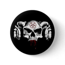 Devil Half Skull buttons by EvilSkull Devil Half Skull buttons