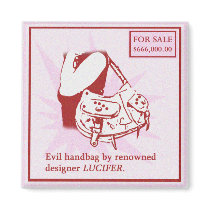 Devil handbag magnets by earyugo Devil handbag magnets