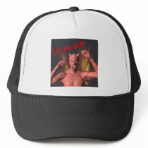 devil mesh hat