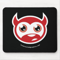 Devil head mouspad mousepads