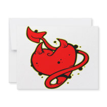 Devil Heart Tattoo invitations by Mustang_Lady Devil Heart Tattoo invitations