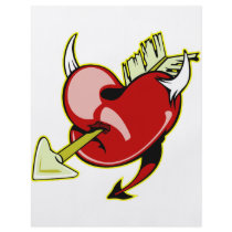 Devil Heart w/ Arrow flyers