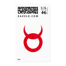 Devil Horns - Emo, goth, alternative, rock, grunge Stamp