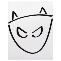 devil icon letterhead