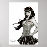 Devil in Darla Deville Print