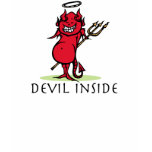 Devil Inside t-shirts