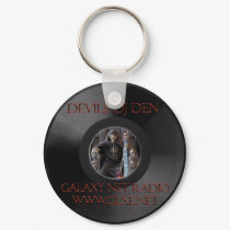 Devil Keychain Round