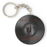 Devil Keychain Round