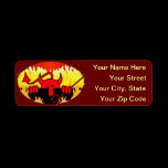 Devil Kilroy Address Label