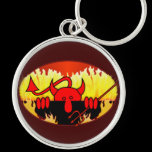 Devil Kilroy Keychain
