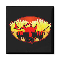 Devil Kilroy Magnet