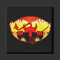 Devil Kilroy Magnet