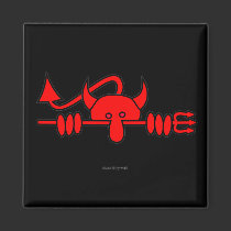 Devil Kilroy Magnet 1
