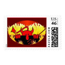 Devil Kilroy Postage postage