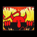 Devil Kilroy Postcard