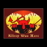 Devil Kilroy Postcard 2