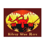 Devil Kilroy Postcard 2