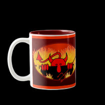 Devil Kilroy- Red Mug