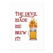 Devil Made Me Brew It - Beer
