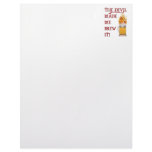 Devil Made Me Brew It - Beer Personalized Letterhead