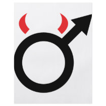 devil man icon personalized flyer