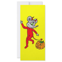 Devil Mouse Customized Rack Card