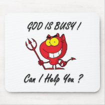 devil mousepads by HumourVision devil mousepads