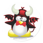 Devil Penguin stickers
