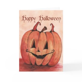 Devil Pumpkin card