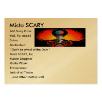 Devil Skull Winged Phoenix, Mista ... - Customized Business Cards