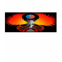 Devil Skull Winged Phoenix Tribal ... - Customized t-shirts