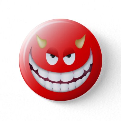 devil happy face