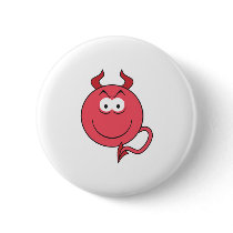 Devil Smiley Face buttons by doonidesigns Devil Smiley Face buttons