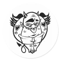 DEVIL WINGS stickers by dollalama DEVIL WINGS stickers