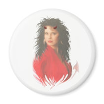 Devil Woman Magnet by adnerbdleifniw Devil Woman Magnet