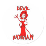 Devil Woman Sticker