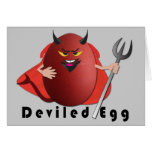 'deviled egg' funny egg humorous card