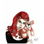 DevilGirl and her Teddy t-shirts