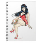 DevilGirl Notebook notebooks by ArtofJamesAdams DevilGirl Notebook notebooks
