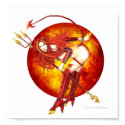 Devilious Print by MoonArtandDesigns Devilious Print