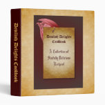 Devilish Delights Halloween Recipe Cookbook Binder